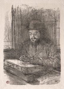 Den gode litografen, 1898. av Henri de Toulouse Lautrec