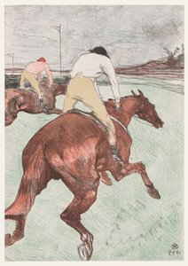 Jockeyn av Henri de Toulouse Lautrec