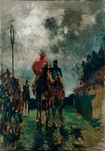 The Jockeys av Henri de Toulouse Lautrec