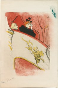 Logen med den förgyllda masken av Henri de Toulouse Lautrec