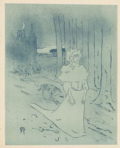 Herrgårdsfrun eller omenet Chatelaine eller giftet, av Henri de Toulouse Lautrec