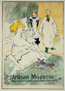 Den moderna hantverkaren, 1896 av Henri de Toulouse Lautrec