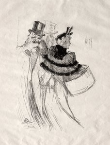 De gamla herrarna, 1894. av Henri de Toulouse Lautrec