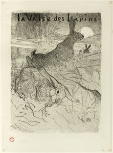 Kaninernas vals av Henri de Toulouse Lautrec