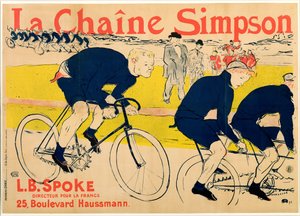 Simpson-kedjan, 1896 av Henri de Toulouse Lautrec
