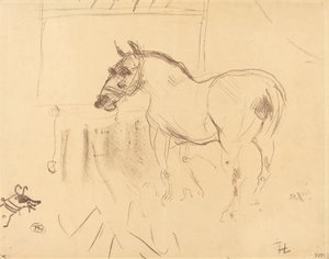 Den lilla ponnyn från Calmese av Henri de Toulouse Lautrec