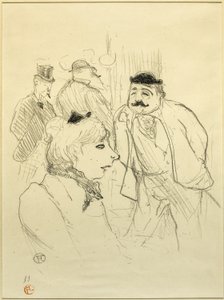 Stjälken—Moulin Rouge av Henri de Toulouse Lautrec