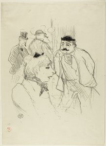 Stjälken—Moulin Rouge av Henri de Toulouse Lautrec