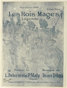 De tre vise männen av Henri de Toulouse Lautrec