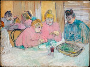 Dessa damer i matsalen, 1893-94 av Henri de Toulouse Lautrec