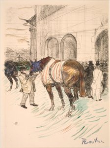 Racerbanan av Henri de Toulouse Lautrec