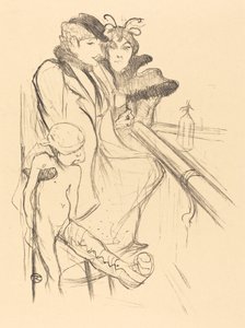 Sårade Eros (Eros vanné) av Henri de Toulouse Lautrec