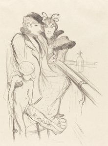 Sårade Eros (Eros vanné) av Henri de Toulouse Lautrec