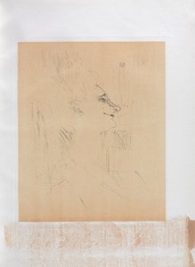 Yvette Guilbert-engelsk serie: Soularde, 1898. av Henri de Toulouse Lautrec
