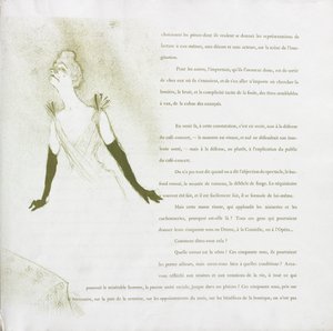 Yvette Guilbert-French Series: nr 4, 1894. av Henri de Toulouse Lautrec