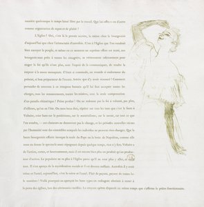 Yvette Guilbert-French Series: Nr 7 av Henri de Toulouse Lautrec