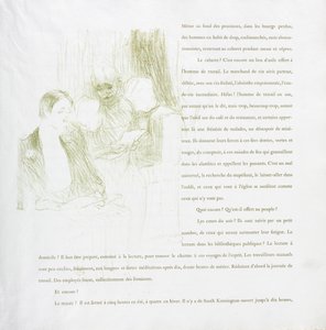 Yvette Guilbert-French Series: nr 8, 1894. av Henri de Toulouse Lautrec