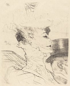Yvette Guilbert? av Henri de Toulouse Lautrec