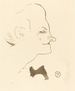 Yvette Guilbert av Henri de Toulouse Lautrec