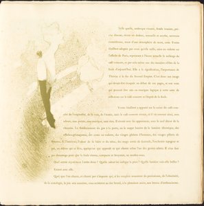 Yvette Guilbert av Henri de Toulouse Lautrec