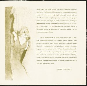 Yvette Guilbert av Henri de Toulouse Lautrec