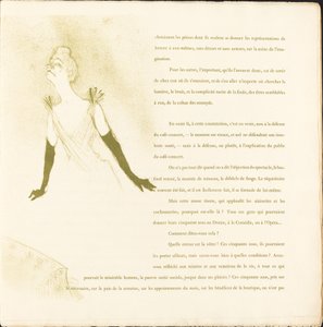 Yvette Guilbert, 1894. av Henri de Toulouse Lautrec