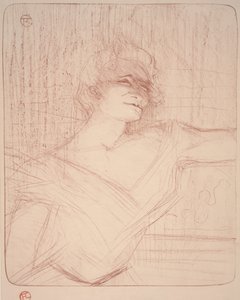 Yvette Guilbert, La Glu av Henri de Toulouse Lautrec