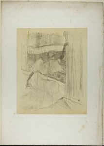 Yvette Guilbert Taking a Bow, från Yvette Guilbert av Henri de Toulouse-Lautrec