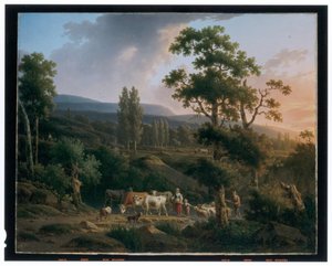 Ett Par Landskap av Henricus Josephus Antoniessen