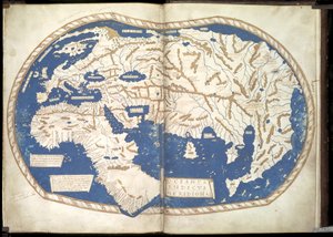 Karta över världen, ca. 1490 av Henricus Martellus Germanus