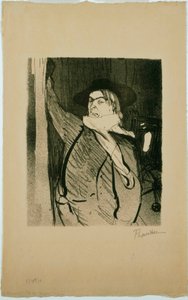 Aristide Bruant av Henri de Toulouse Lautrec