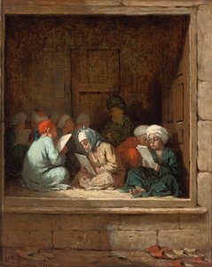 En turkisk skolsal, 1870