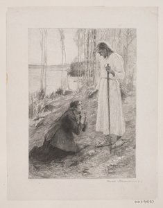 Kristus visar sig för Maria Magdalena av Henrik Bornemann