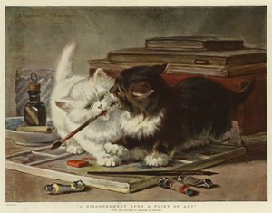 En oenighet om en punkt av konst av Henriëtte Ronner Knip