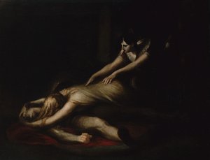Kriemhilds smärta av Johann Heinrich Füssli