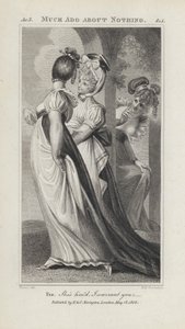Illustration till Shakespeares Much Ado About Nothing (gravyr)