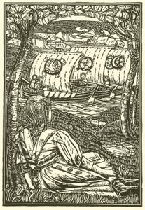 Från A Book of Carols (gravyr) av Henry Payne