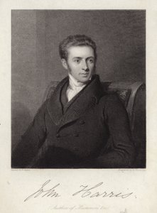John Harris, engelsk präst och författare till Mammon eller Covetousness The Sin of the Christian Church (gravyr) av Henry (after) Room
