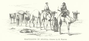 Resa i Arabien (gravyr)