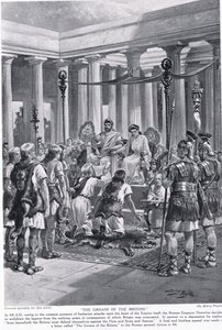 Britternas stön, illustration från 
