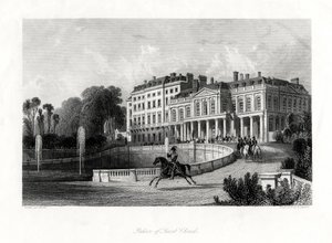 Palace of Saint-Cloud, Paris, Frankrike, 1875