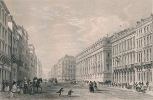 Rue du Chapeau Rouge, Bordeaux, mitten av 1800-talet.
