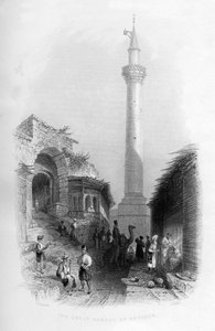 Den stora moskén i Antiochia, Turkiet, 1841.