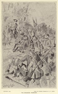 Braddockmassakern (litho) av Henry Alexander (after) Ogden