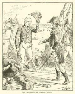 Kapten Dacres kapten (litho) av Henry Alexander (after) Ogden