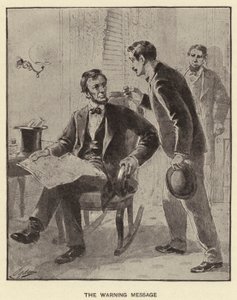 The Warning House (litho) av Henry Alexander (after) Ogden