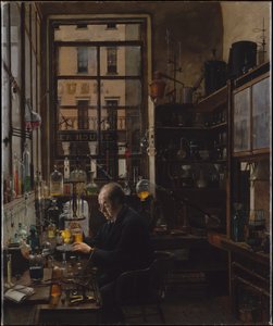 Henry Alexander i laboratoriet av Henry Alexander