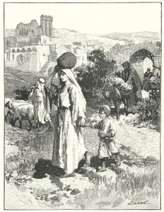 En samaritansk by (litho)
