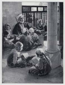 En österländsk skolmästare (litho)