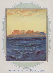 Isle of Patmos (chromolitho)